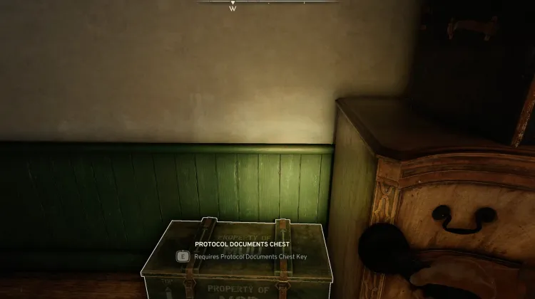 Protokolldokumente-Truhe