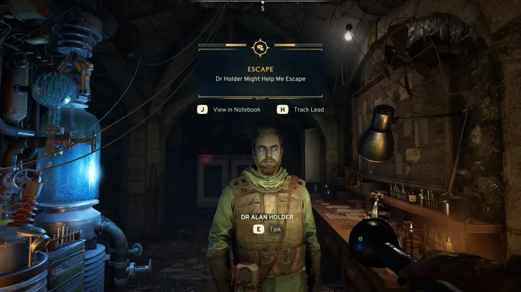 Dr. Holder könnte mir bei der Flucht helfen