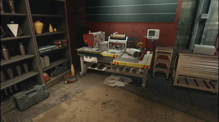 Meja Kerja - Bangku Kerja Baju Luar Angkasa