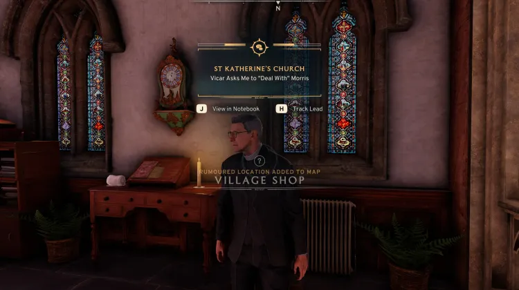 Pfarrer bittet mich, mich um Morris zu „kümmern"