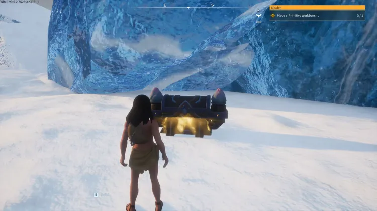 Verschlossene Schatztruhe