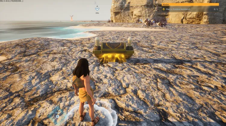 Verschlossene Schatztruhe