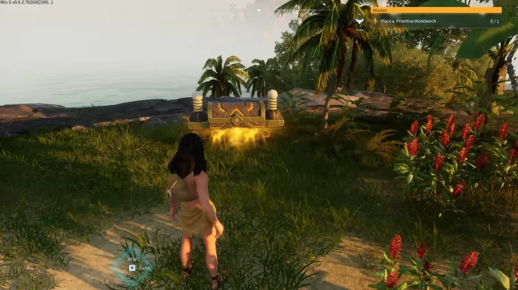 Verschlossene Schatztruhe