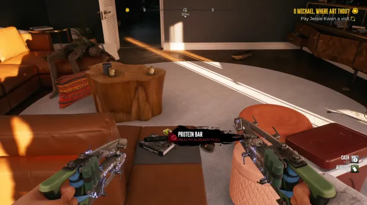 Protein Bar and Energy Drink