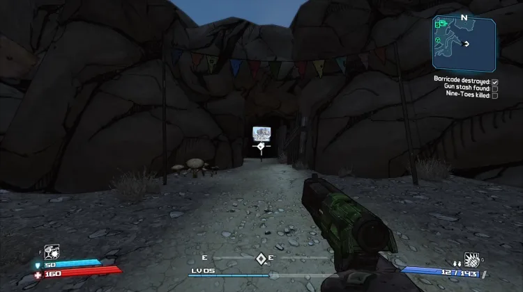 Map Exit to Skag Gully