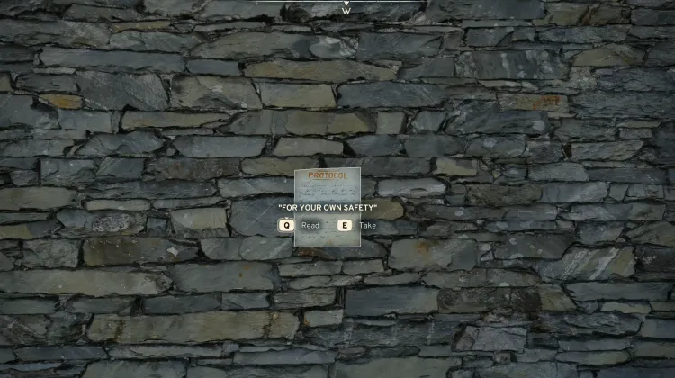 Zu Ihrer eigenen Sicherheit