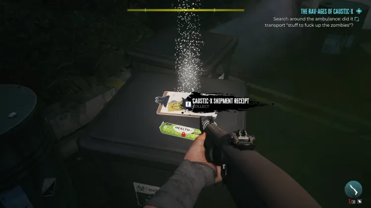 Caustic-X Shipment Receipt