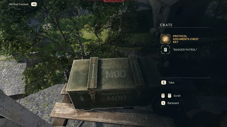 Clé du Coffre des Documents du Protocole