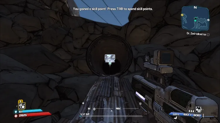 Map Exit to Arid Hills