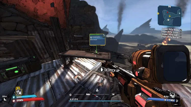 Cano de Rifle de Precisão