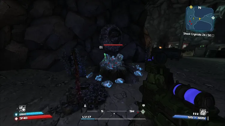 Aglomerado de Cristais de Choque