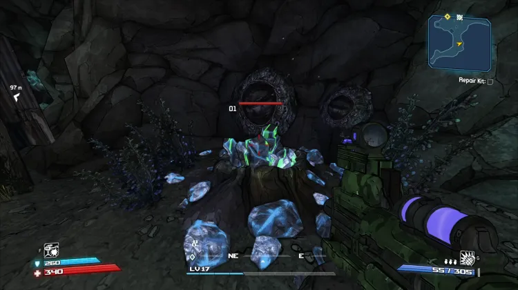 Aglomerado de Cristais de Choque