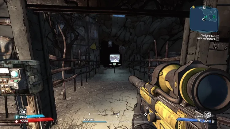 Map Exit to Headstone Mine