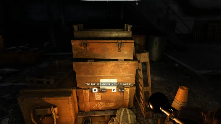 Para O Estranho No Bunker