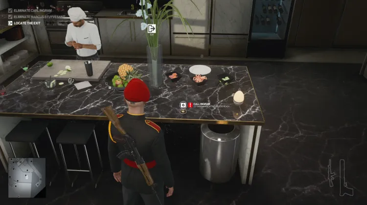 Avise Ingram Que a Comida Está Pronta