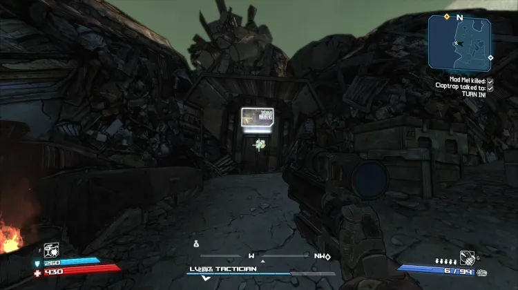 Map Exit to Tetanus Warrens