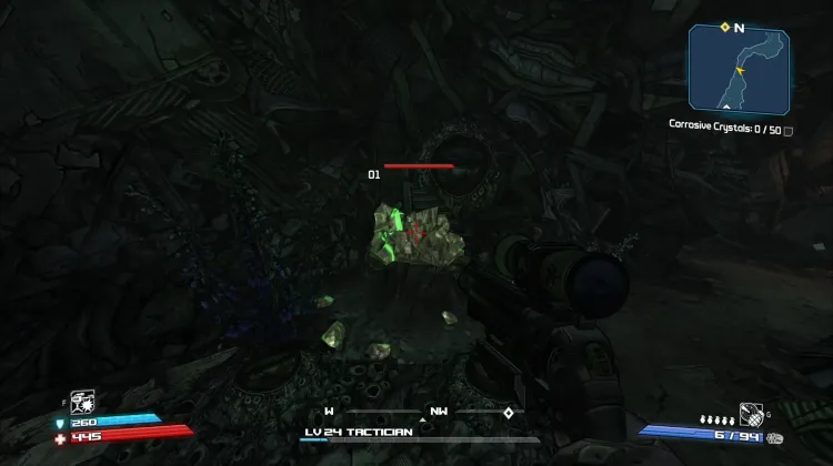 Aglomerado de Cristal Corrosivo