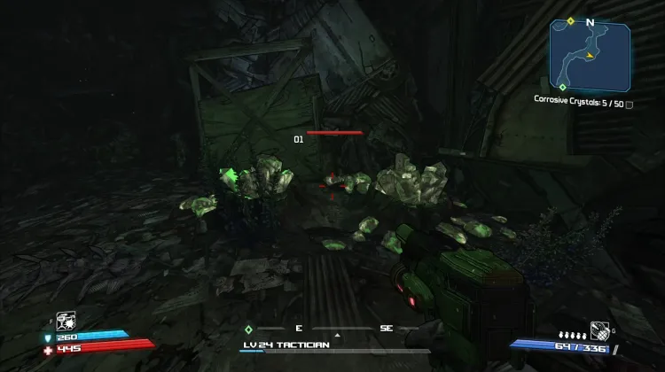 Aglomerado de Cristal Corrosivo