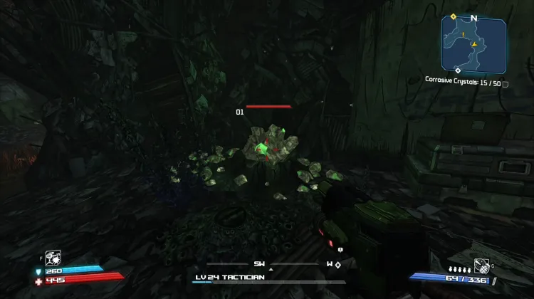 Aglomerado de Cristal Corrosivo