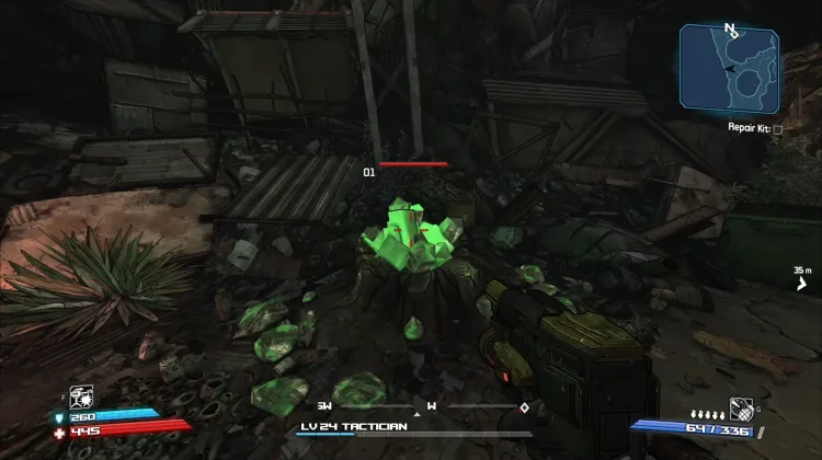 Aglomerado de Cristal Corrosivo