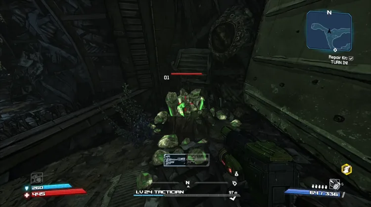 Aglomerado de Cristal Corrosivo