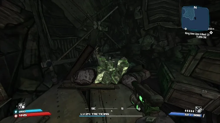 Aglomerado de Cristal Corrosivo