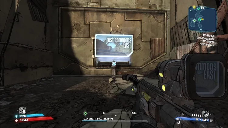 Map Exit to Rust Commons East