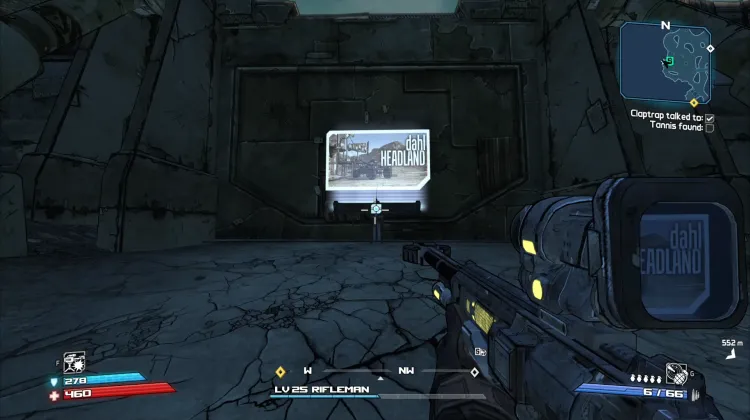 Map Exit to Dahl Headland