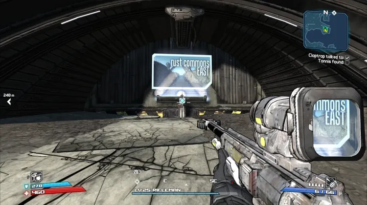 Map Exit to Rust Commons East