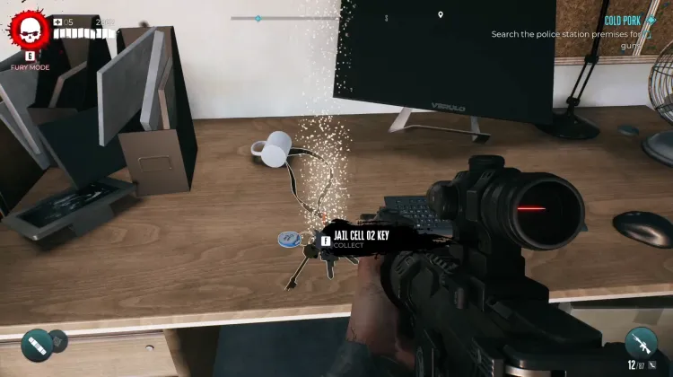 Gefängniszelle 02 Schlüssel