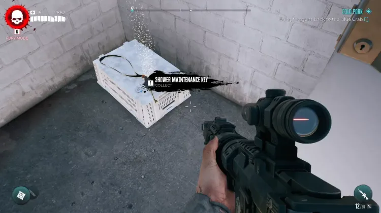 Duschwartungsschlüssel