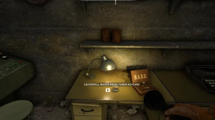 Tarjeta de Acceso de la Torre de Radio del Bosque Casterfell