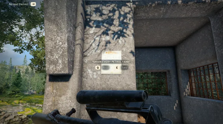 Jeden Benzintank leeren