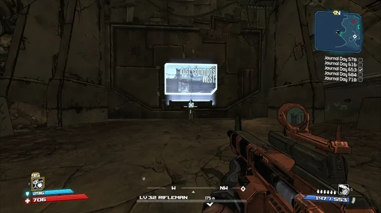 Map Exit to Rust Commons West