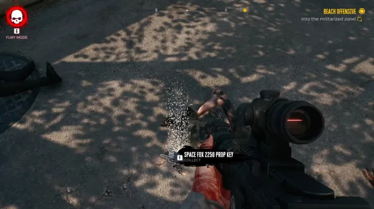 Space Fox 2250 Prop Key