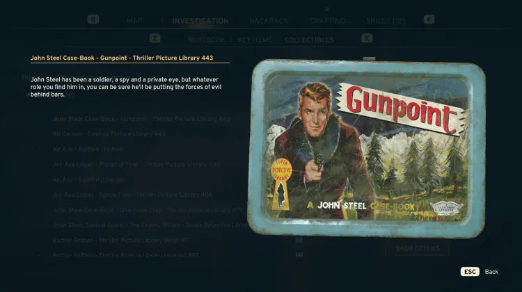 John Steel Case-Book - Gunpoint - Biblioteca de Imagens Thriller 443