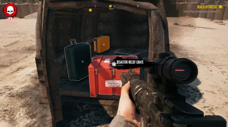 Katastrophenhilfe-Kiste