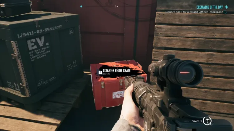 Katastrophenhilfe-Kiste