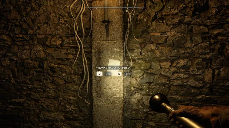 Mönche hatten einen Zweck