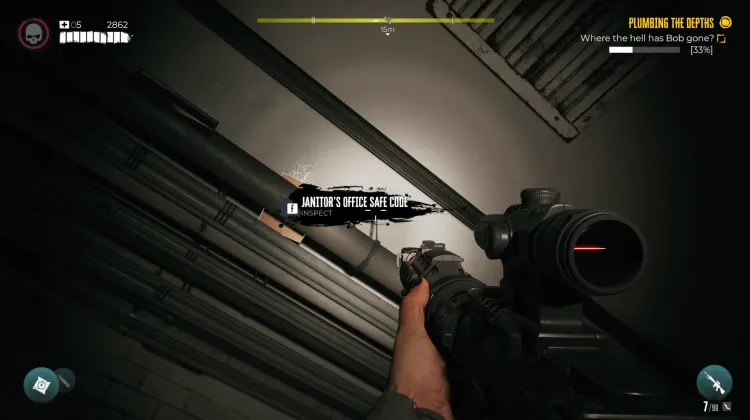 #2 Janitor's Office Safe Code