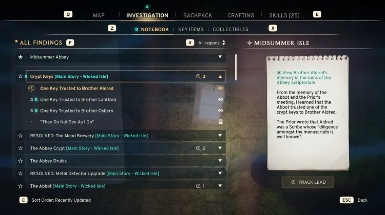 Kardeş Aldred'e Emanet Edilen Tek Anahtar