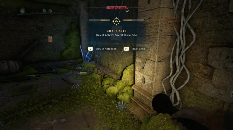 Başrahibin Gizli Mezar Yerindeki Anahtar