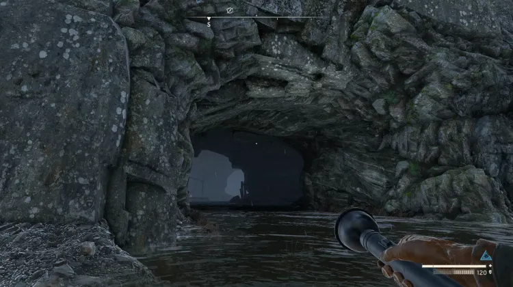 Meereshöhlen-Eingang