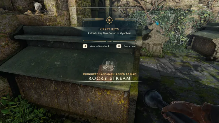 Aldred'in Anahtarı Wyndham'da Gömülüydü