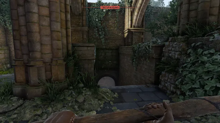 Durchgang zur Krypta