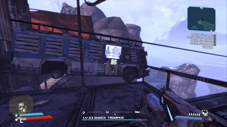 Map Exit to The Devil's Footstool