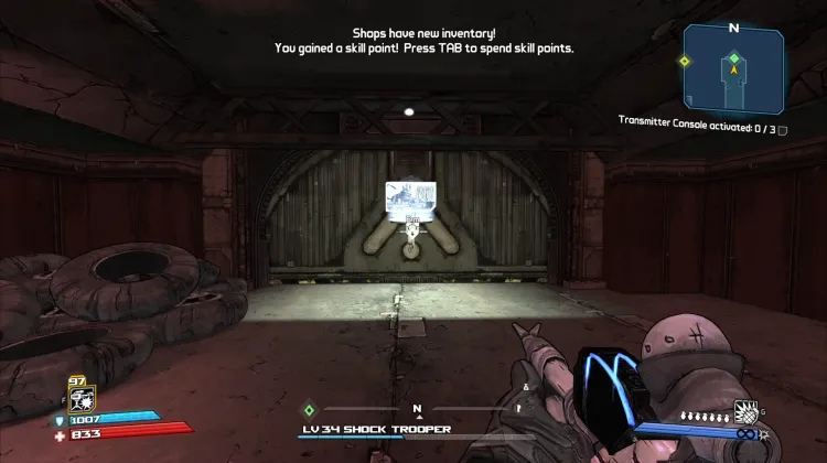 Map Exit to Crimson Enclave