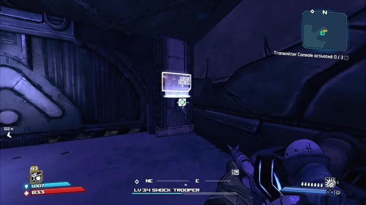 Map Exit to Crimson Fastness