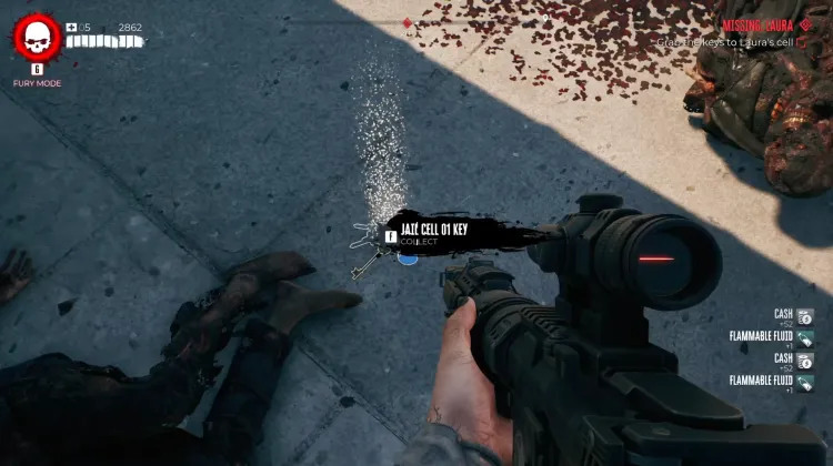 Gefängniszelle O1 Schlüssel