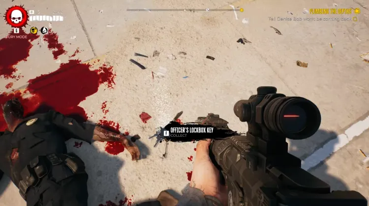 Schlüssel für die Schließbox des Offiziers